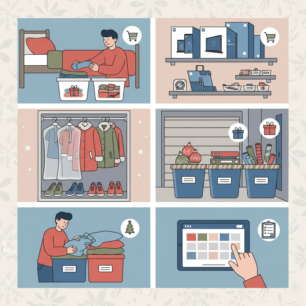 Storing Your Black Friday and Cyber Monday Buys: Tips for a Tidy Holiday Season