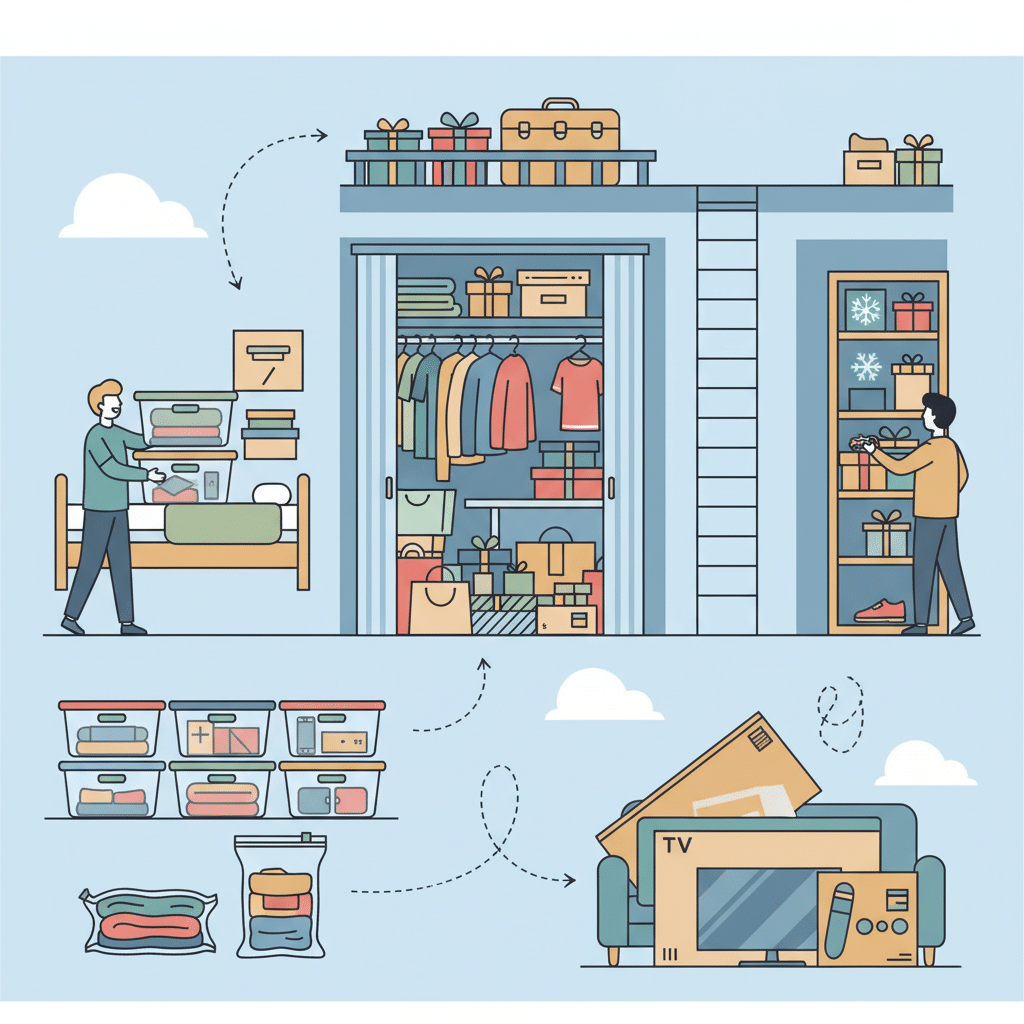 Storing Your Black Friday and Cyber Monday Buys: Tips for a Tidy Holiday Season